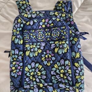 Vera Bradley Floral Quilted Backpack